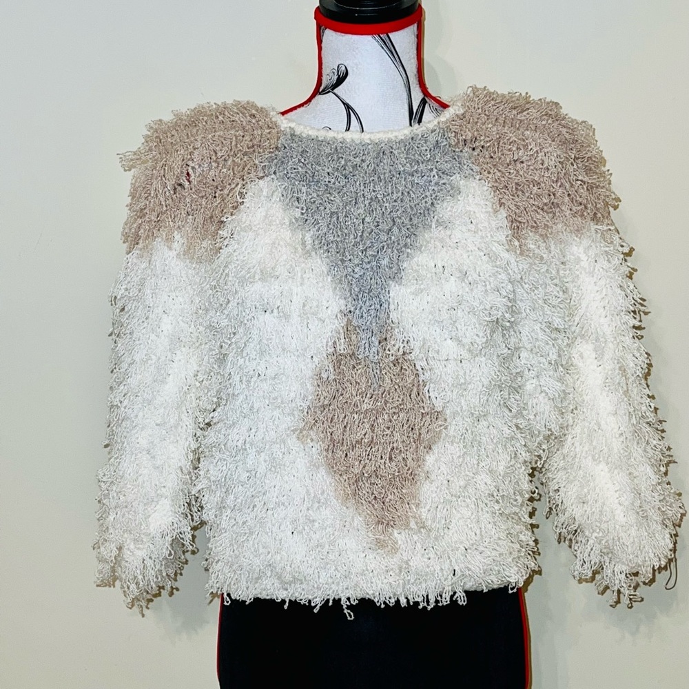 Vintage SidEffects Shaggy Sweater